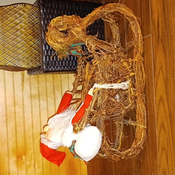 Vintage Handcrafted Tree Branch Sleigh - Picture 3 of 4